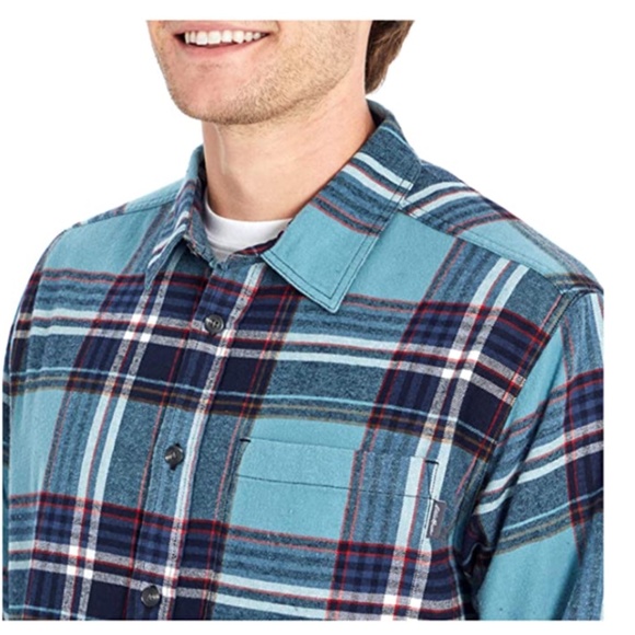 Eddie Bauer Bristol Flannel Shirt Lightstream NWT - Picture 3 of 4